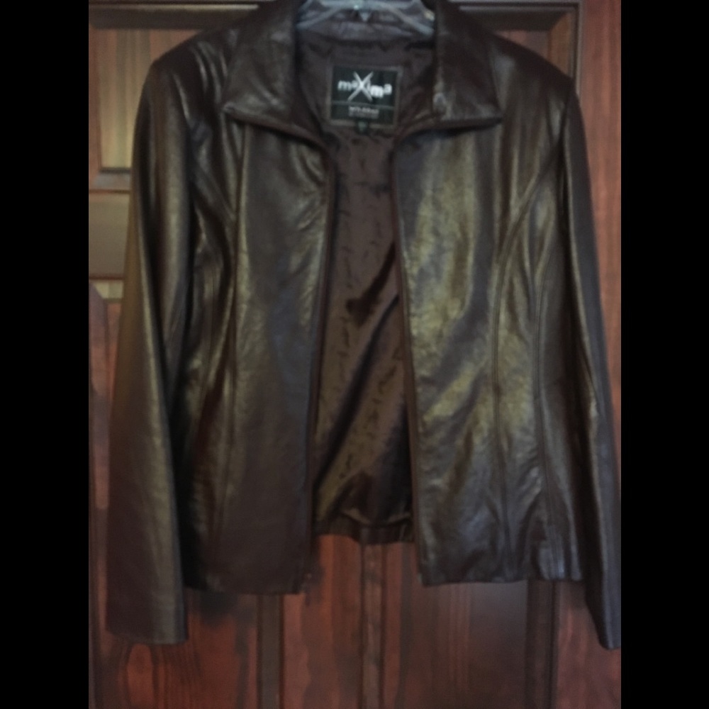 Leather jacket